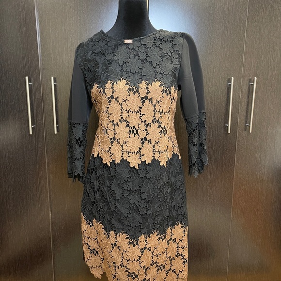 Lace Detail Cocktail Dress